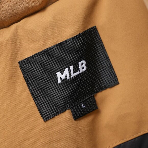 MLB Brown Hooded Down Jacket - Picture 8 of 9